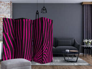 Ruumijaotur - Zebra pattern (violet) II [Room Dividers] hind ja info | Sirmid ja vaheseinad | hansapost.ee