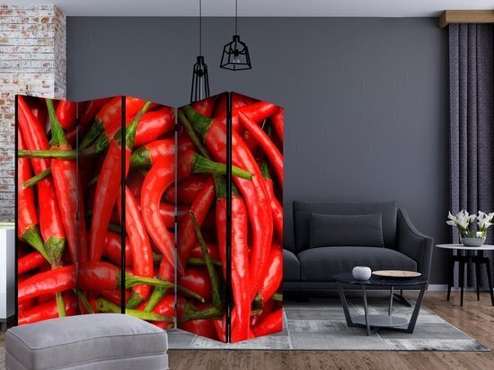 Ruumijaotur - chili pepper - background II [Room Dividers] hind ja info | Sirmid ja vaheseinad | hansapost.ee