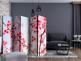 Ширма - Symbol of Japan sakura flowers [Комнатные перегородки] цена и информация | Мобильные стенки | hansapost.ee