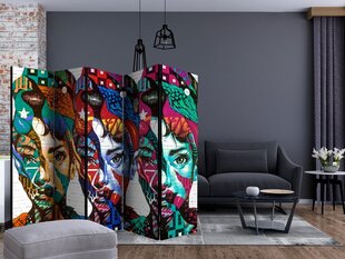 Ширма Colorful Faces цена и информация | Мобильные стенки | hansapost.ee