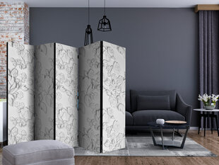 Ruumijaotur - White ornament: roses II [Room Dividers] price and information | Screens and partitions | hansapost.ee