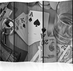 Ruumijaotur - Cards: black and white II [Room Dividers] hind ja info | Sirmid ja vaheseinad | hansapost.ee