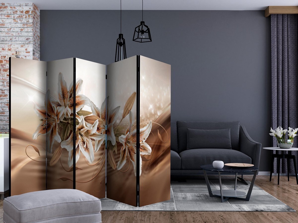 Ruumijaotur - Chocolate Lilies II [Room Dividers] hind ja info | Sirmid ja vaheseinad | hansapost.ee