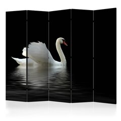 Ruumijaotur - swan (black and white) II [Room Dividers] hind ja info | Sirmid ja vaheseinad | hansapost.ee