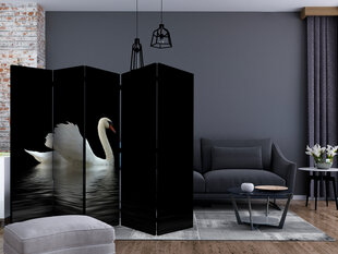 Ruumijaotur - swan (black and white) II [Room Dividers] hind ja info | Sirmid ja vaheseinad | hansapost.ee