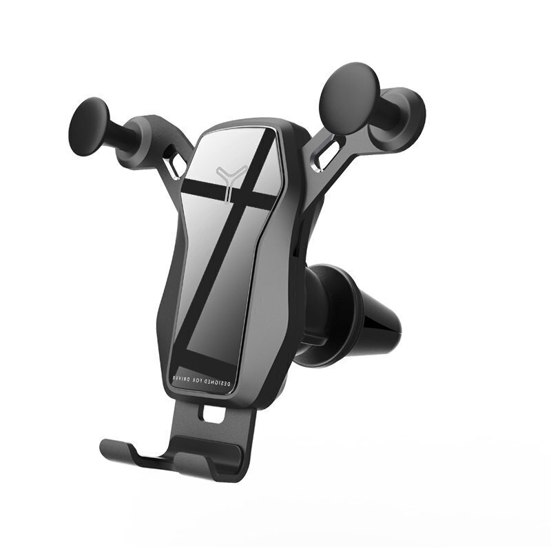 Telefonihoidik Wozinsky Horizontal / Vertical Gravity Car Mount, must (Wch-04) hind ja info | Telefonihoidjad | hansapost.ee