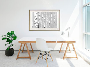 Poster - Birch Wood hind ja info | Seinapildid | hansapost.ee