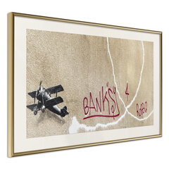 Poster - Banksy: Love Plane hind ja info | Seinapildid | hansapost.ee