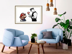 Poster - Banksy: Mario and Copper hind ja info | Seinapildid | hansapost.ee