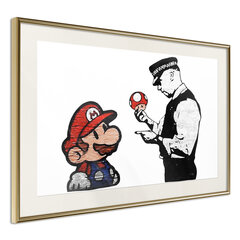 Poster - Banksy: Mario and Copper hind ja info | Seinapildid | hansapost.ee