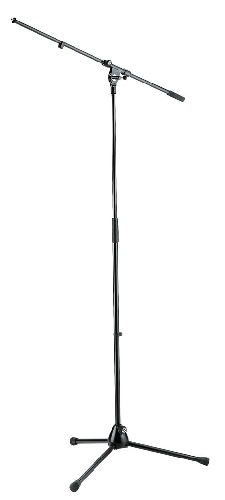 Mikrofoni statiiv K&M 210/2 black цена и информация | Muusikainstrumentide tarvikud | hansapost.ee