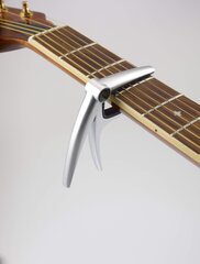 Каподастр для акустической/электрической гитары K&M 30900 matt chrome цена и информация | Принадлежности для музыкальных инструментов | hansapost.ee