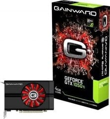 Gainward GeForce GTX 1050 Ti 4GB GDDR5 (128 Bit) HDMI, DVI, DP, BOX (426018336-3828) цена и информация | Видеокарты | hansapost.ee