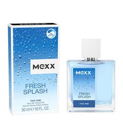 Tualettvesi Mexx Fresh Splash Man EDT meestele, 50 ml цена и информация | Мужские духи | hansapost.ee