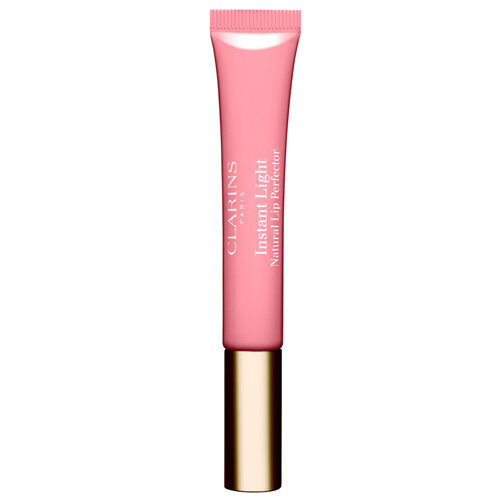 Clarins Instant Light Natural Lip Perfector - Lip Gloss 12 ml 16 Intense Rosebud #BC6A6E цена и информация | Huulekosmeetika | hansapost.ee