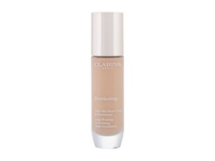 Clarins Everlasting Long-Wearing & Hydrating Matte Foundation - Long-lasting moisturizing makeup with a matte effect 30 ml 110N #CDA988 цена и информация | Пудры, базы под макияж | hansapost.ee