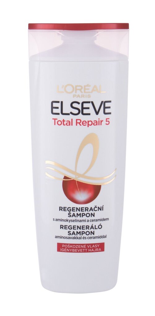 L´Oréal Paris Elseve Total Repair 5 šampoon 400 ml цена и информация | Šampoonid | hansapost.ee