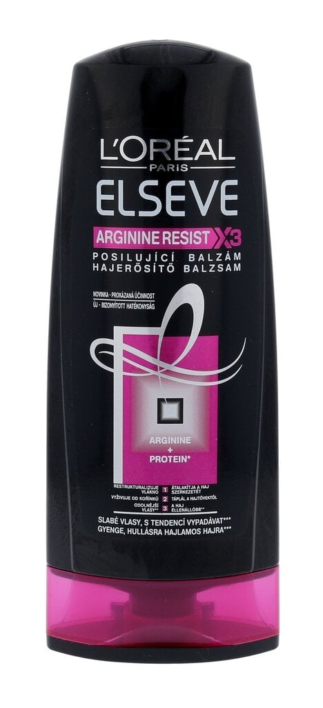 Palsam L´Oreal Paris Elseve Arginine Resist X3, 200 ml hind ja info | Palsamid | hansapost.ee