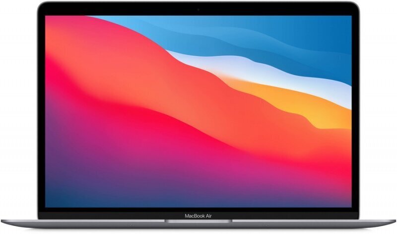 Apple CTO - MacBook Air 13” M1 8C CPU, 7C 16/256GB Space Grey INT Z1240002D цена и информация | Sülearvutid | hansapost.ee