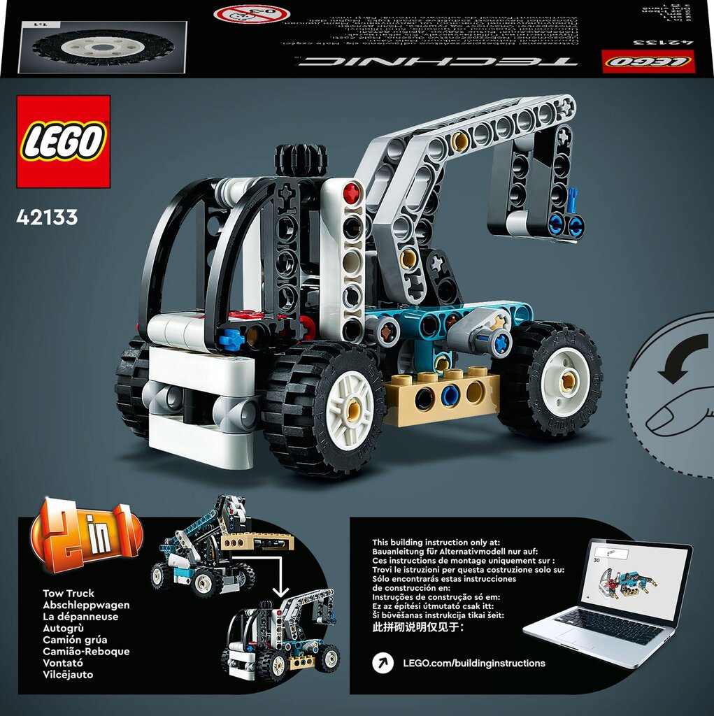 42133 LEGO® Technic Teleskooptõstuk цена и информация | Klotsid ja konstruktorid | hansapost.ee