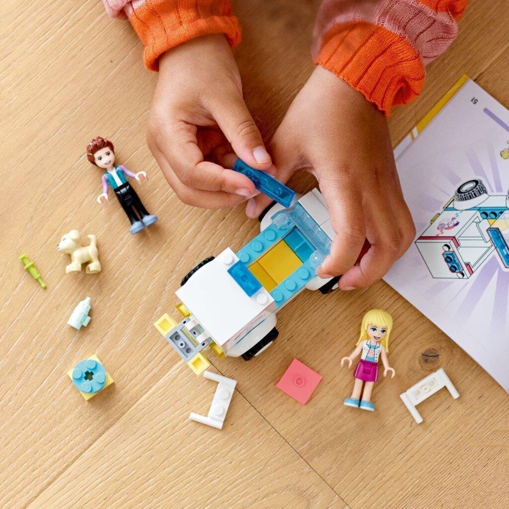 41694 LEGO® Friends Loomakliiniku auto цена и информация | Klotsid ja konstruktorid | hansapost.ee