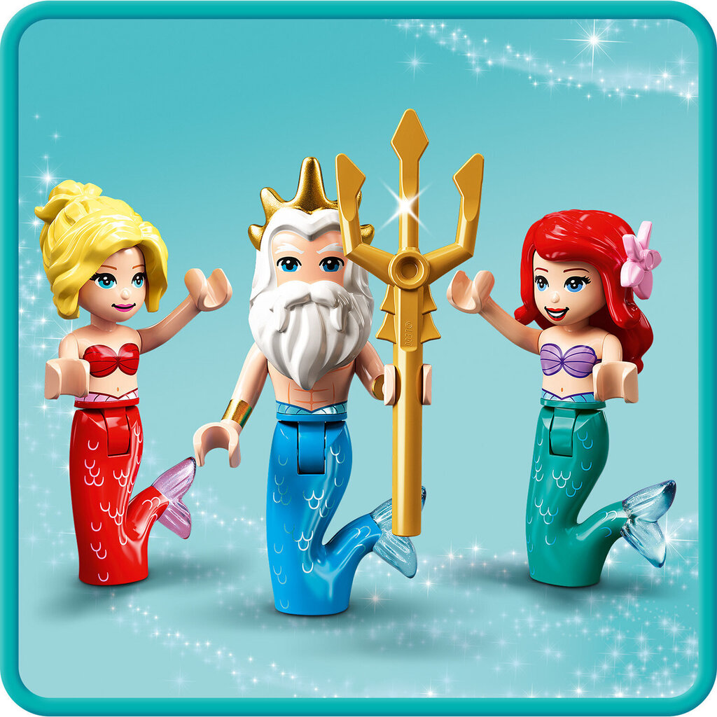 43207 LEGO® | Disney Princess Arieli veealune palee hind ja info | Klotsid ja konstruktorid | hansapost.ee