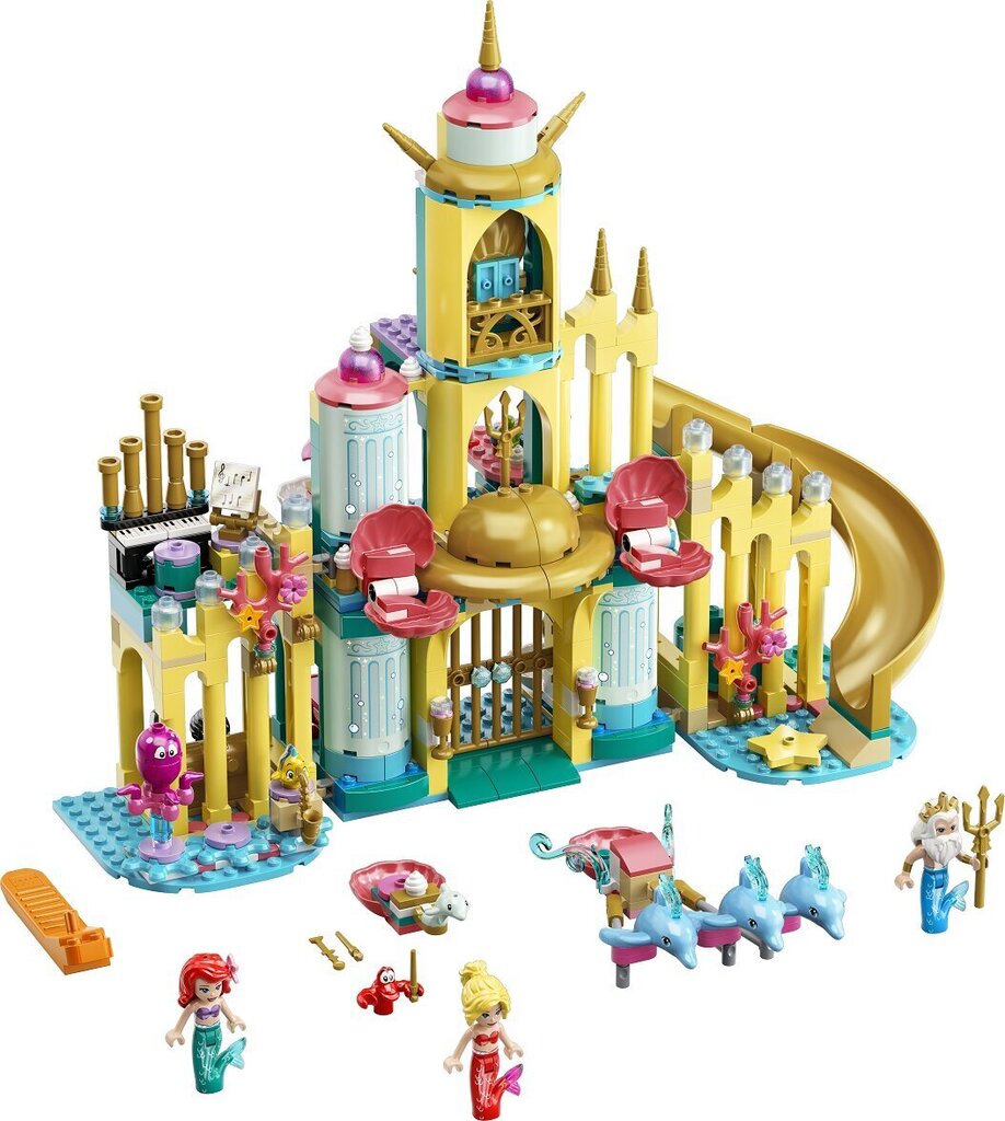 43207 LEGO® | Disney Princess Arieli veealune palee hind ja info | Klotsid ja konstruktorid | hansapost.ee