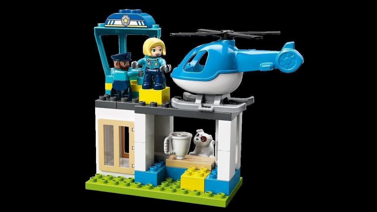 10959 LEGO® DUPLO Politseijaoskond ja helikopter hind ja info | Klotsid ja konstruktorid | hansapost.ee