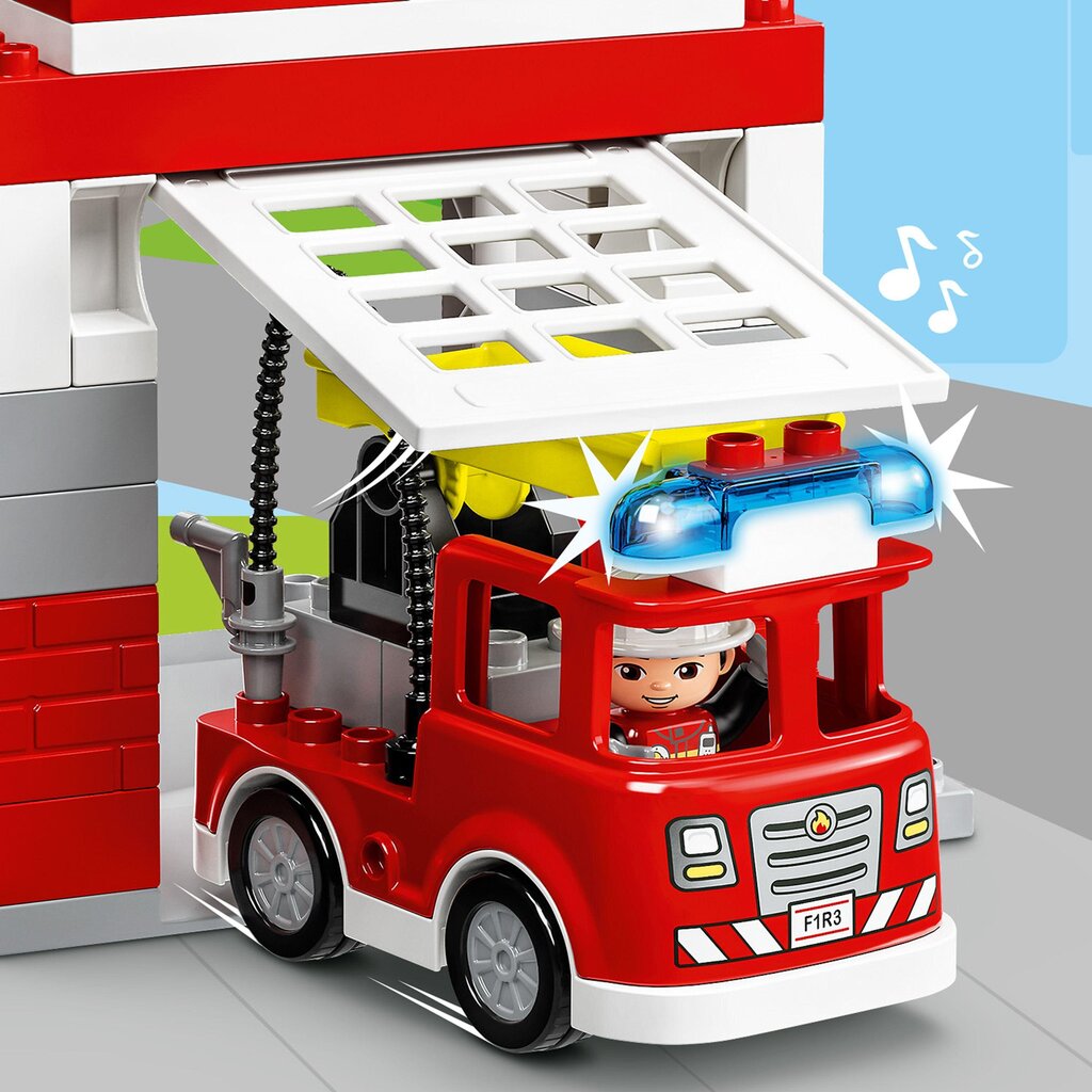 10970 LEGO® DUPLO Town Tuletõrjedepoo ja helikopter hind ja info | Klotsid ja konstruktorid | hansapost.ee
