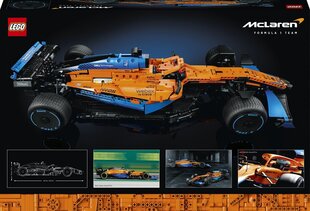 42141 LEGO® Technic Гоночный автомобиль McLaren Formula 1™ цена и информация | Конструкторы и кубики | hansapost.ee