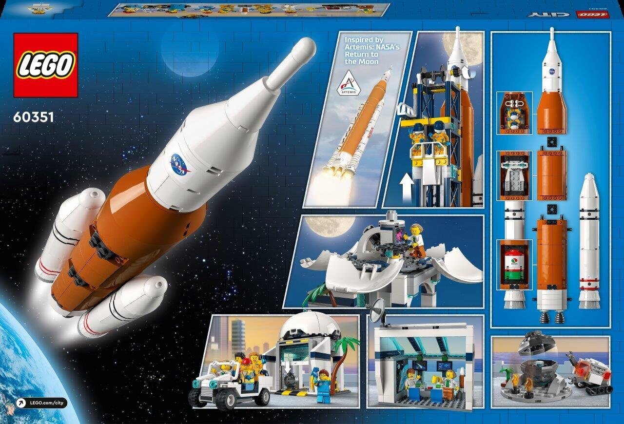 60351 LEGO® City Rakettide stardikeskus hind ja info | Klotsid ja konstruktorid | hansapost.ee