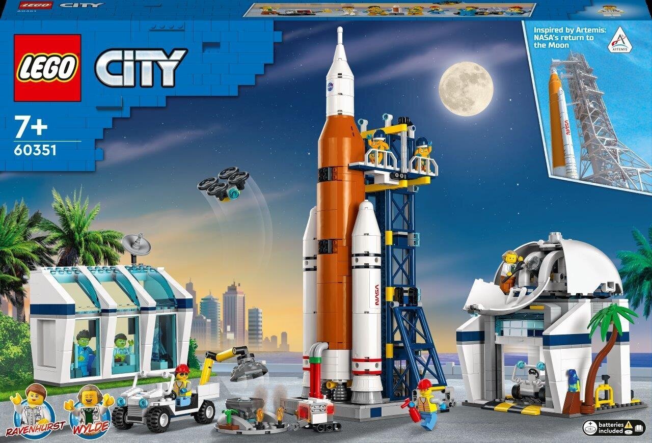 60351 LEGO® City Rakettide stardikeskus hind ja info | Klotsid ja konstruktorid | hansapost.ee