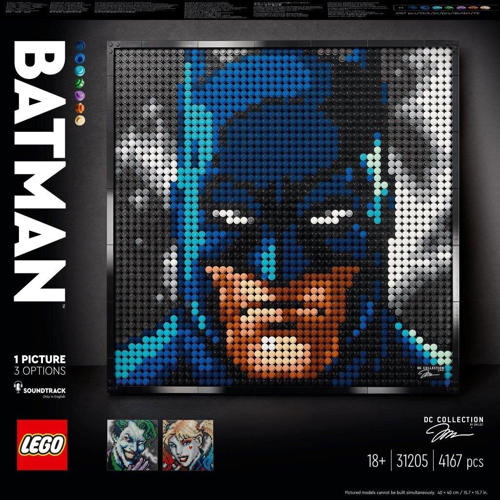 31205 LEGO® Art Batman kollektsioon hind ja info | Klotsid ja konstruktorid | hansapost.ee