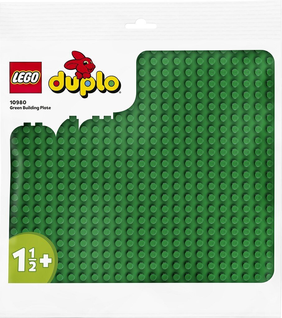 10980 LEGO® DUPLO Roheline alusplaat цена и информация | Klotsid ja konstruktorid | hansapost.ee