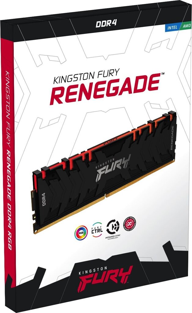 Kingston Fury Renegade RGB цена и информация | Operatiivmälu | hansapost.ee