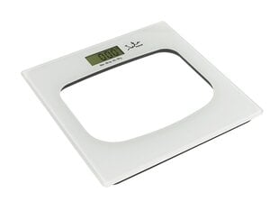 Цифровые весы для ванной JATA P111 180 Kg Белый Стеклянный цена и информация | Весы (бытовые) | hansapost.ee