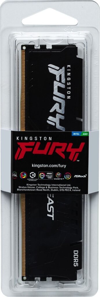 MÄLU DIMM 16GB DDR5-5200/FURY KF552C40BB-16 KINGSTON hind ja info | Operatiivmälu | hansapost.ee