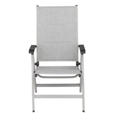 Садовый стул Kettler Basic Plus Padded, серый цена и информация | Садовые стулья, кресла, пуфы | hansapost.ee