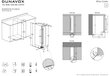 Veinikülmik Dunavox DAUF-9.22B hind ja info | Veinikülmkapid | hansapost.ee