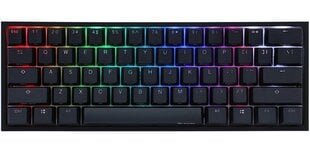 Ducky One 2 Mini RGB Black US Cherry MX Silent Red Switch цена и информация | Клавиатуры | hansapost.ee