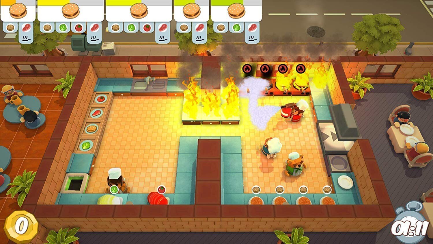 Overcooked! + Overcooked! 2, Nintendo Switch цена и информация | Konsooli- ja arvutimängud | hansapost.ee