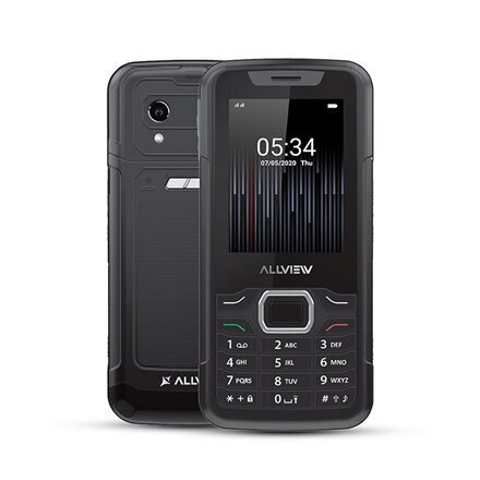 Allview M10 Jump, 64 MB, 128 MB, Dual Sim, black цена и информация | Telefonid | hansapost.ee