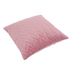 Dekoratiivne padjakate, roosa, 45 x 45 cm цена и информация | Декоративные подушки и наволочки | hansapost.ee