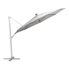 Уличный зонт Kettler Easy Swing LED 3.5 см, серый цена и информация | Зонты, маркизы, стойки | hansapost.ee