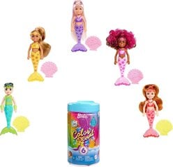 Nukk Barbie Color Reveal Mermaid Chelsea hind ja info | Mänguasjad tüdrukutele | hansapost.ee