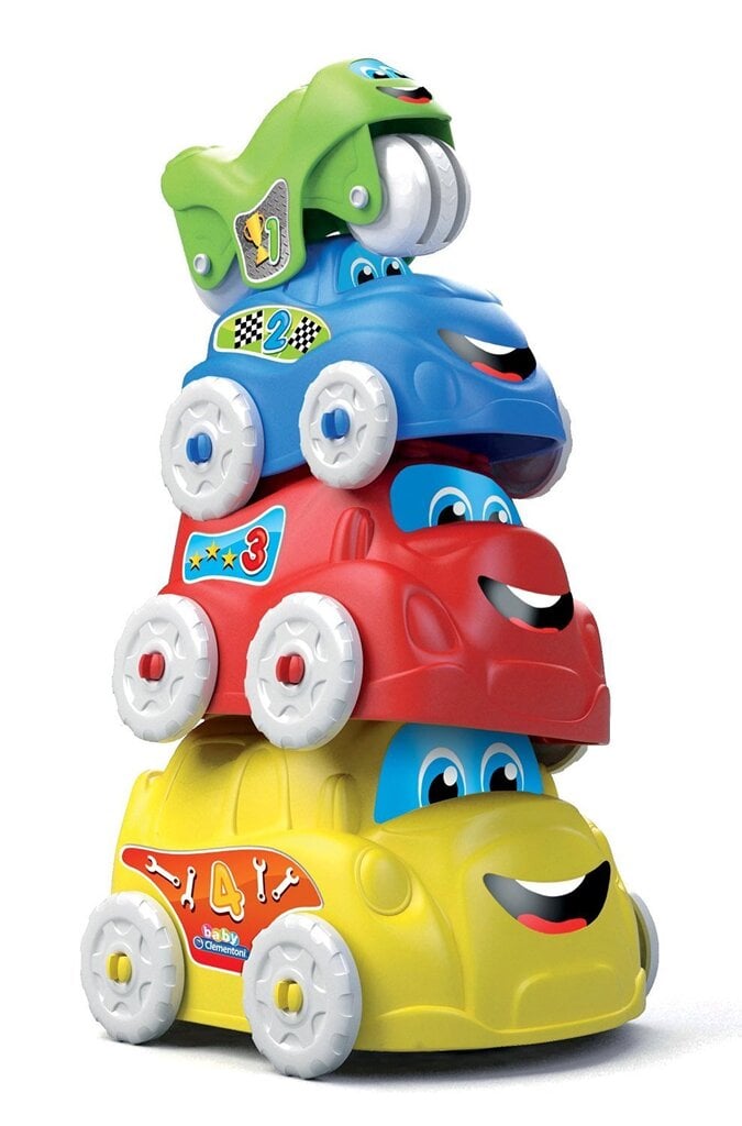 Püramiid Clementoni Baby Autod hind ja info | Beebide mänguasjad | hansapost.ee