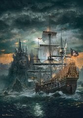 Pusle Clementoni Piraadilaev/The Pirates Ship, 1500 osa hind ja info | Pusled lastele ja täiskasvanutele | hansapost.ee