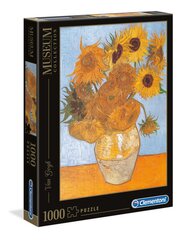 Pusle Clementoni muuseumikogu Van Gogh päevalilled / Girasoli, 1000 tk hind ja info | Pusled lastele ja täiskasvanutele | hansapost.ee
