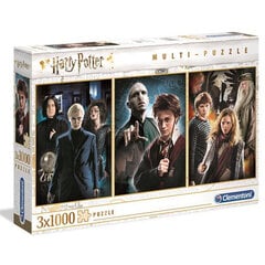 Puslede komplekt Clementoni 61884 Harry Potter, 3 x 1000 osa цена и информация | Пазлы | hansapost.ee