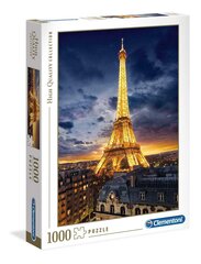 Pusle Clementoni High Quality Eiffel Tower, 1000-osaline hind ja info | Pusled lastele ja täiskasvanutele | hansapost.ee